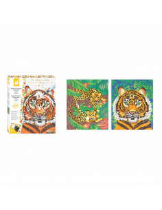 Peinture au numero aquarelle felins 2
