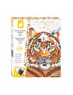 Peinture au numero aquarelle felins