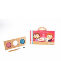 Kit de maquillage 3 fards princesse & licorne 2