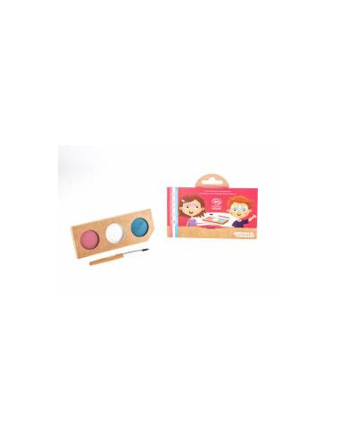 Kit de maquillage 3 fards princesse & licorne