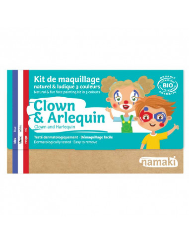 KIT 3 COULEURS CLOWN & ARLEQUIN BIO