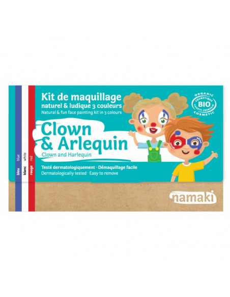 KIT 3 COULEURS CLOWN & ARLEQUIN BIO