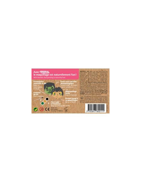 Kit 3 couleurs dragon & lutin bio