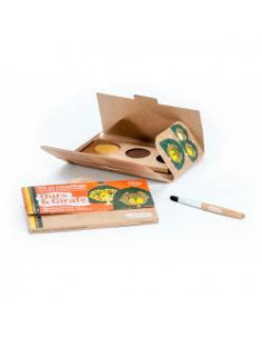 Kit 3 couleurs ours & girafe bio 2