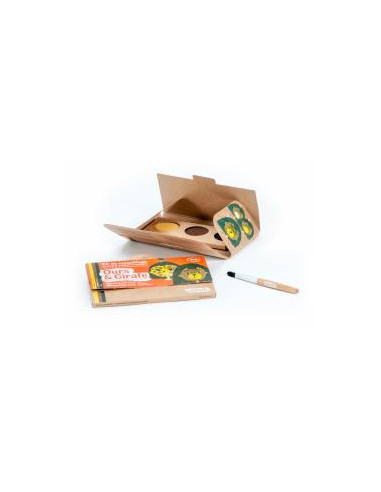 Kit 3 couleurs ours & girafe bio