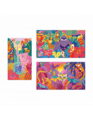 Peinture 3d jungle