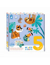 5 ans - gommettes et decors jungle