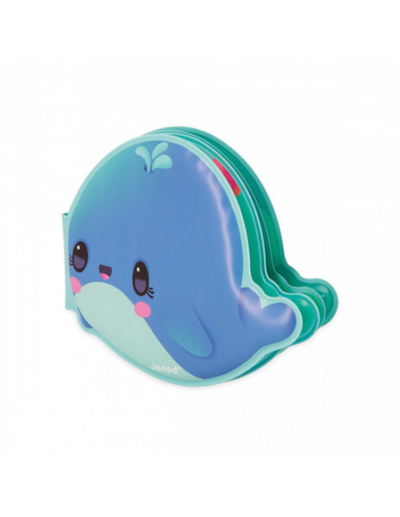 Mon livre de bain baleine