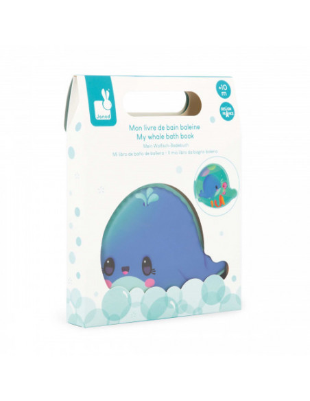 Mon livre de bain baleine