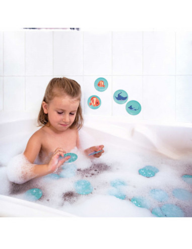 Memo de bain - mes bebes animaux