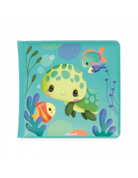 Mon livre de bain - la vie magique des tortues