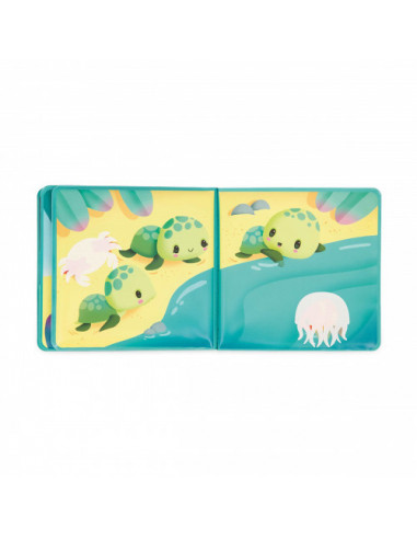 Mon livre de bain - la vie magique des tortues