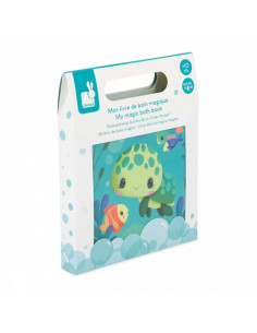 Mon livre de bain - la vie magique des tortues