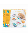 6 barrettes animaux pailletes a creer