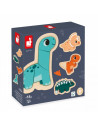 Dino - 4 puzzles evolutifs dino