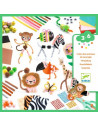 Boite a creer - animaux de la jungle - djeco