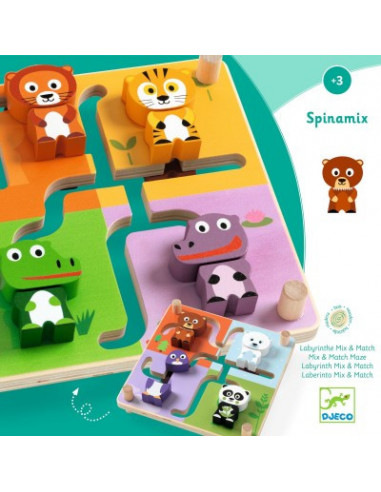 Labyrinthe - spinamix - djeco