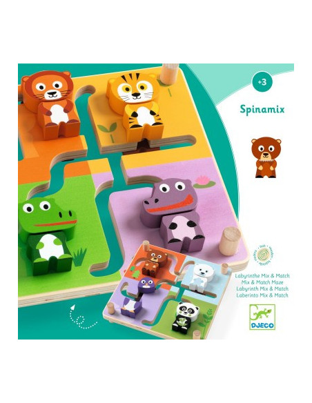 Labyrinthe - spinamix - djeco