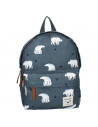 Sac a dos enfant ours bleu