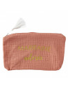Trousse cadeau "marraine adoree" marsala