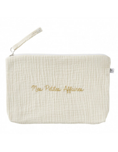 Baby trousse "mes petites affaires" ivoire