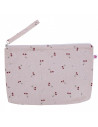 Trousse plastifiee cerises skin/tomette