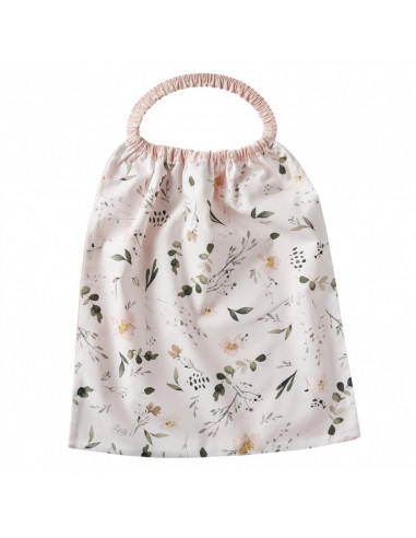 Serviette elastiquee botanique/blush