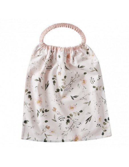 Serviette elastiquee botanique/blush