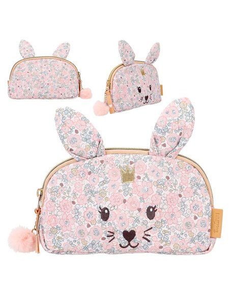 Princess Mimi Trousse de maquillage fleurs