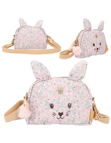 Princess Mimi Sac à bandoulière lapin fleurs