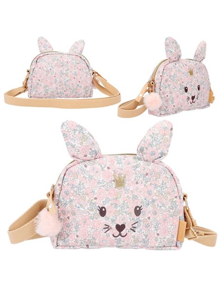 Princess Mimi Sac à bandoulière lapin fleurs
