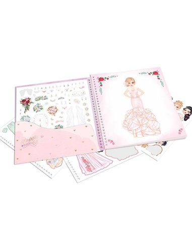 TOPModel Dress Me Up album autocollants Wedding