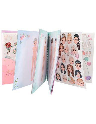TOPModel Dress Me Up album autocollants Wedding
