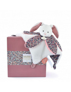 Bohaime - lapin rose doudou petale
