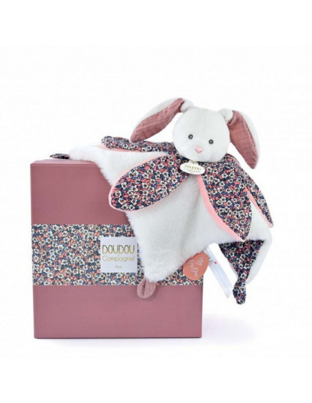 Bohaime - lapin rose doudou petale