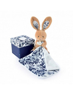 Bohaime - lapin marine pantin avec doudou