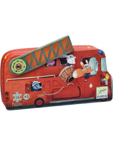 Le camion de pompier - 16 pcs