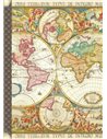 CARNET MOTS DE PASSE - MAPPEMONDE