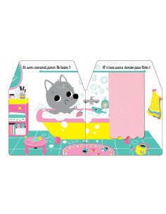 Bebe loup cache-cache maison 2