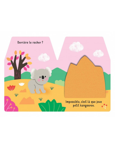 Cache cache petit koala