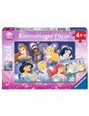 Puzzles 2x24 p - Les princesses réunies / Disney Princesses - Ravensburger