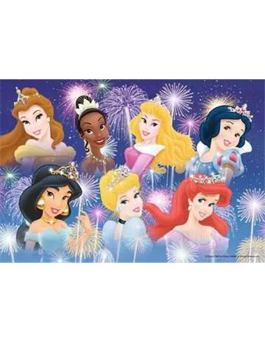 Puzzles 2x24 p - Les princesses réunies / Disney Princesses - Ravensburger
