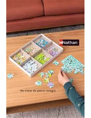 Nathan - Puzzle 150 pièces - La ville des Pokémon