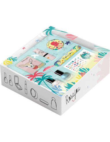 Coffret fard a paupires - rosajou
