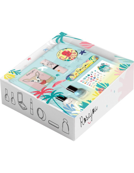 Coffret fard a paupires - rosajou