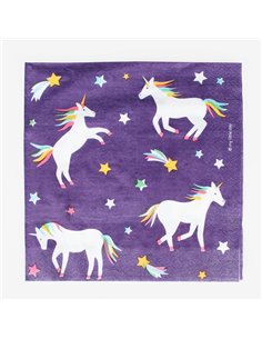 20 SERVIETTES LICORNES FANTASTIQUES - MY LITTLE DAY