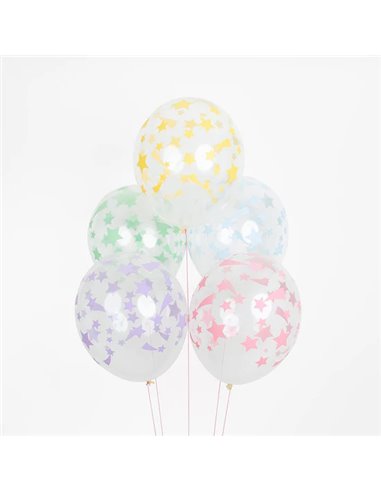 5 BALLONS TATOUES - LICORNES FANTASTIQUES - MY LITTLE DAY