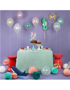 5 BALLONS TATOUES SIRENES - MY LITTLE DAY 2