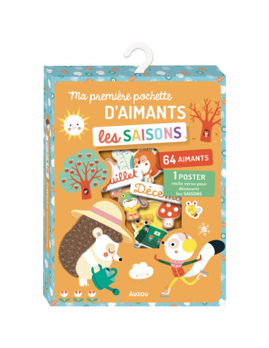 Ma première pochette d'aimants - les saisons