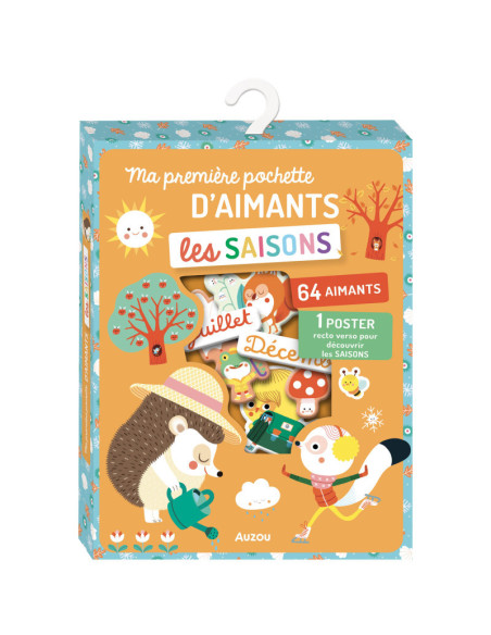 Ma première pochette d'aimants - les saisons